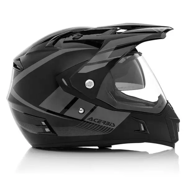 Casco integrale Acerbis Active Graffix Nero Grigio