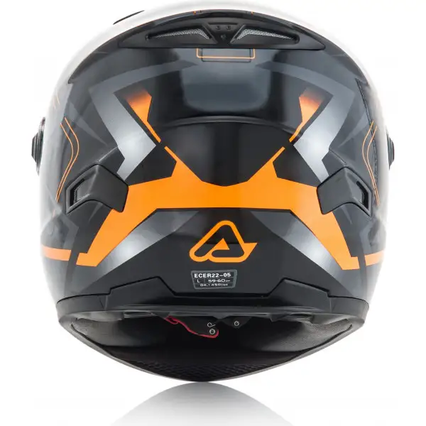 Casco integrale Acerbis FS-807 Nero Arancio