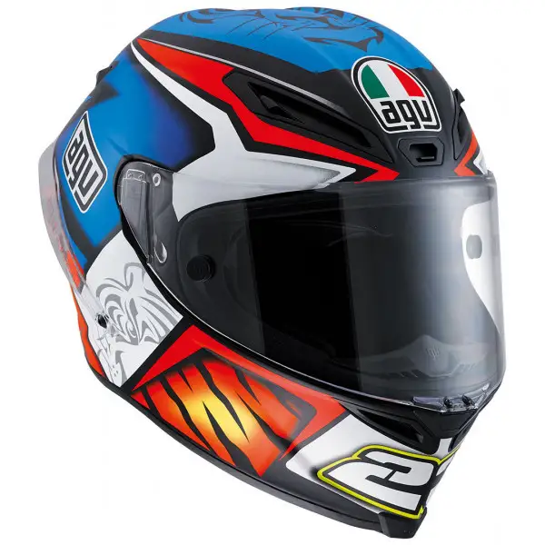 Casco integrale Agv Corsa Replica 23 blu opaco