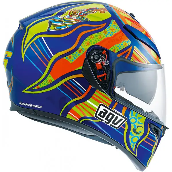 Casco integrale Agv K-3 SV Street Road Top Five Continents Pinlock