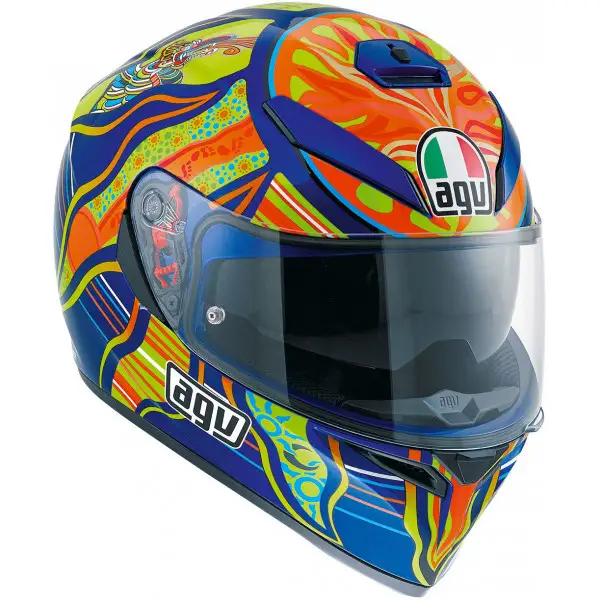 Casco integrale Agv K-3 SV Street Road Top Five Continents Pinlock