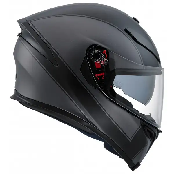 Casco integrale Agv K-5 Multi Enlace nero grigio opaco