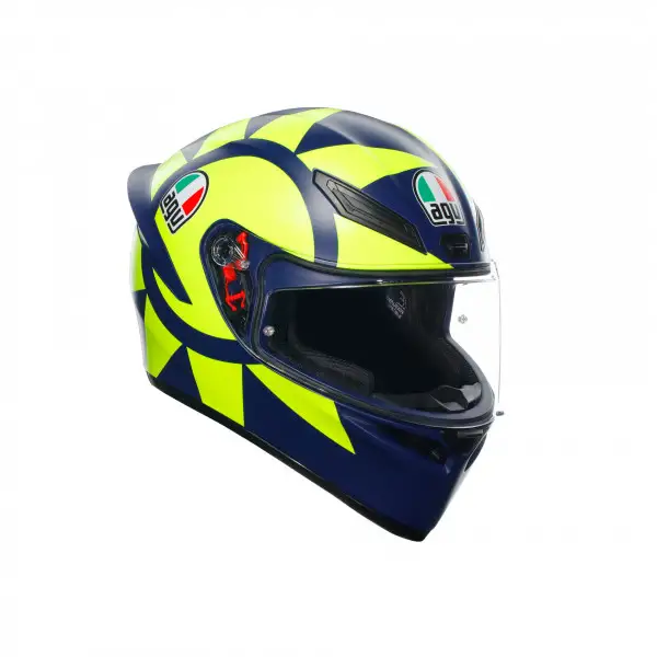 Casco integrale AGV K1 S  E2206 SOLELUNA 2018 Giallo blu