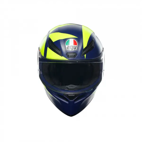 Casco integrale AGV K1 S  E2206 SOLELUNA 2018 Giallo blu