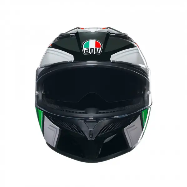 Casco integrale AGV K3  E2206 MPLK WING BLACK ITALY multicolor