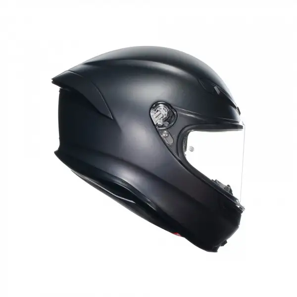 Casco integrale AGV K6 S  E2206 MPLK in fibra Nero Opaco