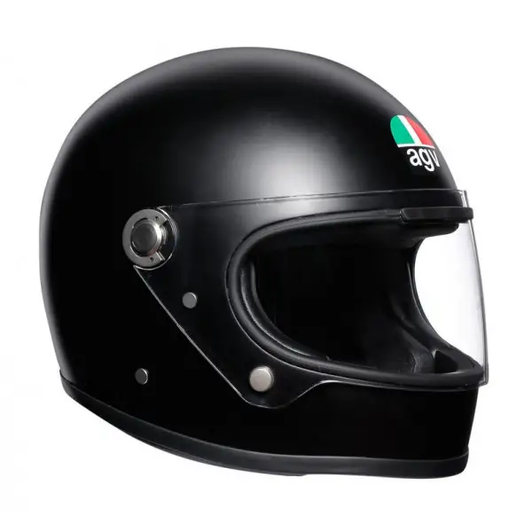 Casco integrale AGV Legends X3000 E2205 SOLID in fibra Nero opaco