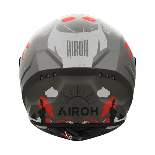Casco integrale Airoh Connor Desperado Arancio Opaco