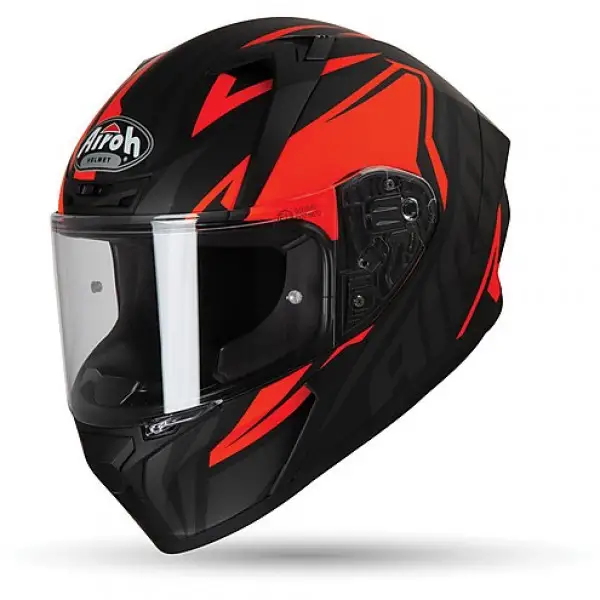 Casco Integrale Airoh Valor Impact Arancio Opaco