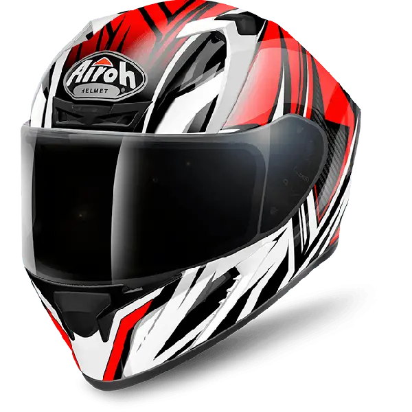 Casco integrale Airoh Valor Pinlock Ready Conquer rosso lucido