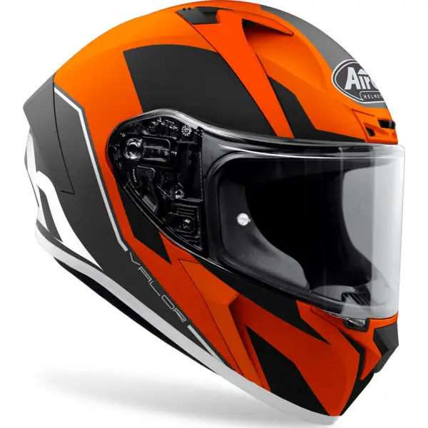 Casco integrale Airoh VALOR Wings Arancio opaco