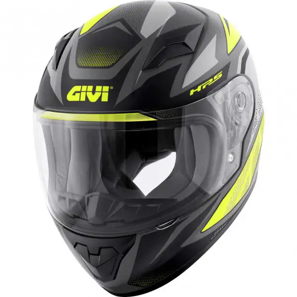 Casco integrale bambino Givi Junior 4 Evo Follow Nero Giallo