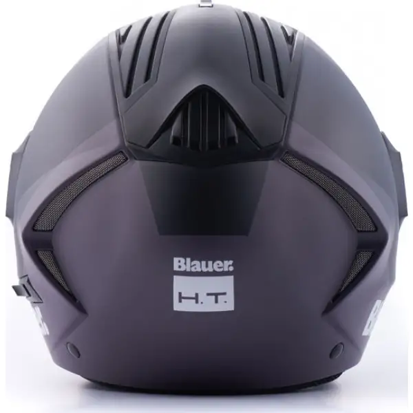 Casco integrale Blauer MYSTIC HT Nero Opaco Titanio