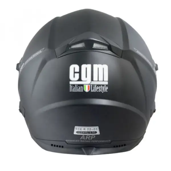 Casco Integrale CGM Brema 305A Nero Gommato