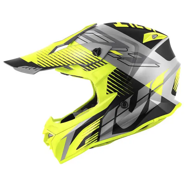 Casco integrale Cross GIVI 60.1 Fresh Nero Giallo