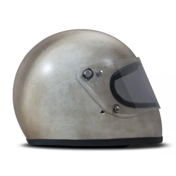 Casco integrale DMD Handmade Rocket R80 in carbonio Grigio Blu