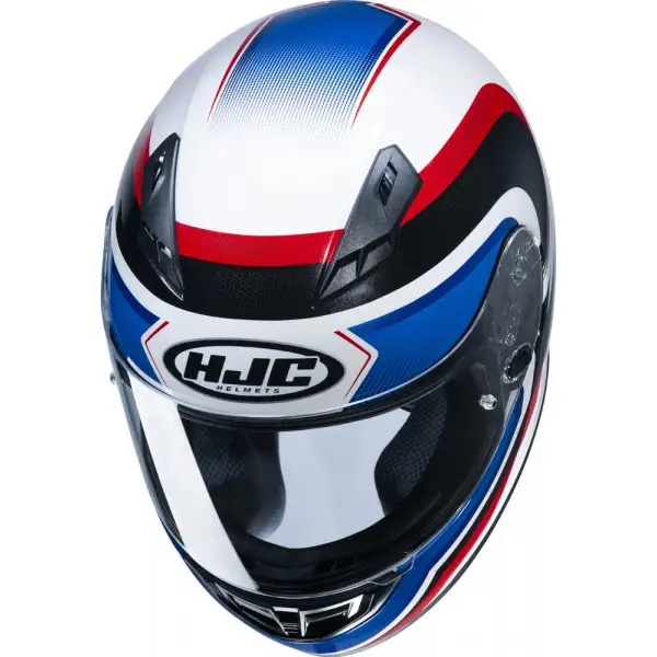 Casco integrale HJC CS-15 RAKO MC21 Bianco Rosso Blu