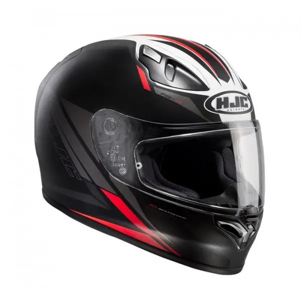 Casco integrale HJC FG-17 Valve MC1SF nero bianco rosso