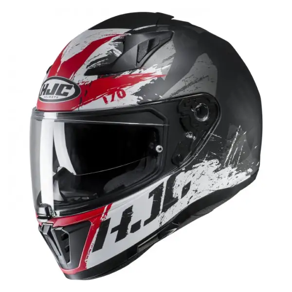 Casco integrale HJC i70 RIAS MC1SF Rosso Grigio Bianco
