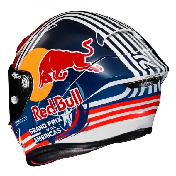 Casco integrale HJC RPHA 1 RED BULL  AUSTIN GP in fibra Multicolor