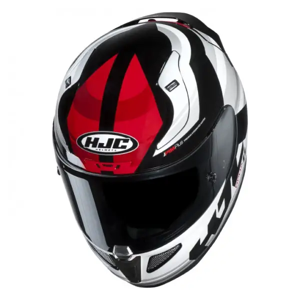 Casco integrale HJC RPHA 11 NAXOS MC1 Rosso Bianco Nero