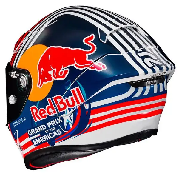 Casco integrale HJC RPHA 1 RED BULL  AUSTIN GP in fibra Multicolor