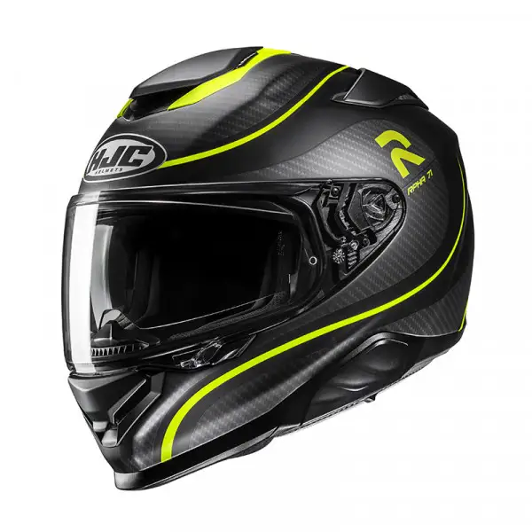 casco integrale HJC RPHA 71 Cleta giallo opaco