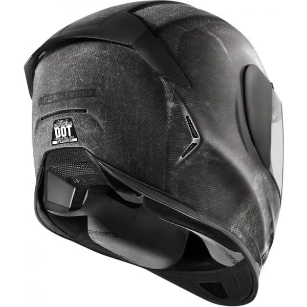 Casco integrale Icon Airframe Pro Construct nero