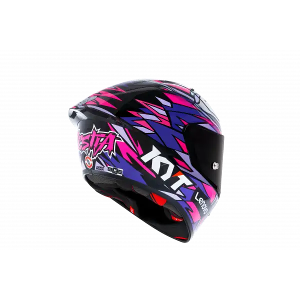 Casco integrale Kyt KX-1 RACE GP BASTIANINI REP.2023 E06-FIM in fibra Multicolor