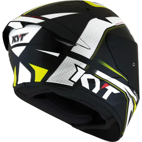 Casco integrale Kyt TT-COURSE GRAND PRIX Nero Giallo