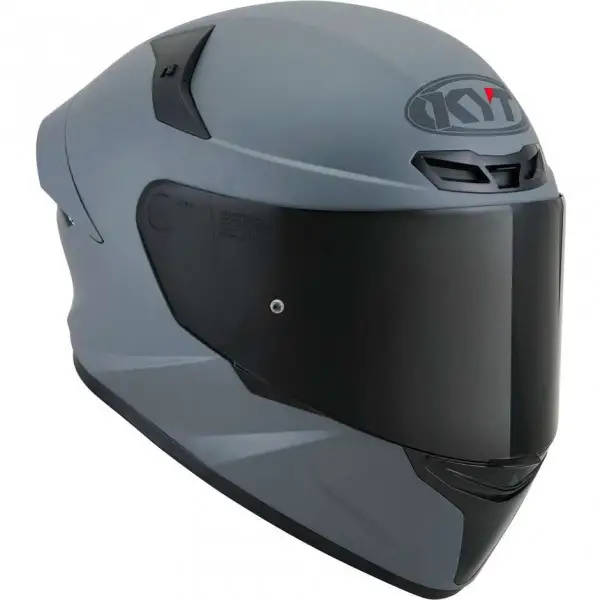 Casco integrale KYT TT-REVO PLAIN E06 Grigio opaco