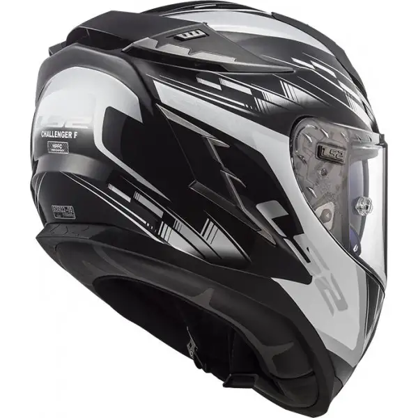 Casco Integrale LS2 FF327 CHALLENGER GP Nero Bianco