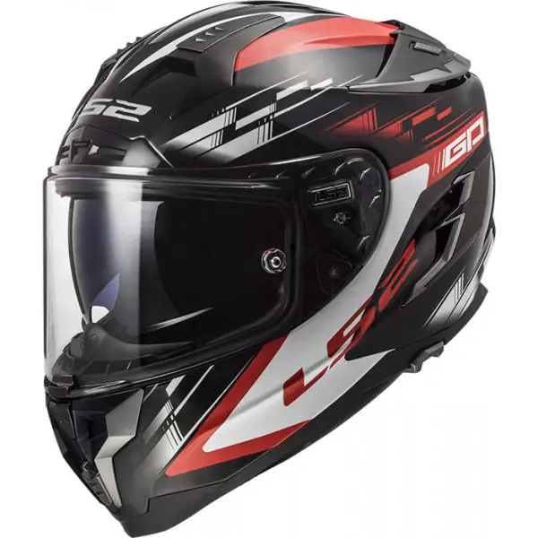 Casco Integrale LS2 FF327 CHALLENGER GP Nero Rosso