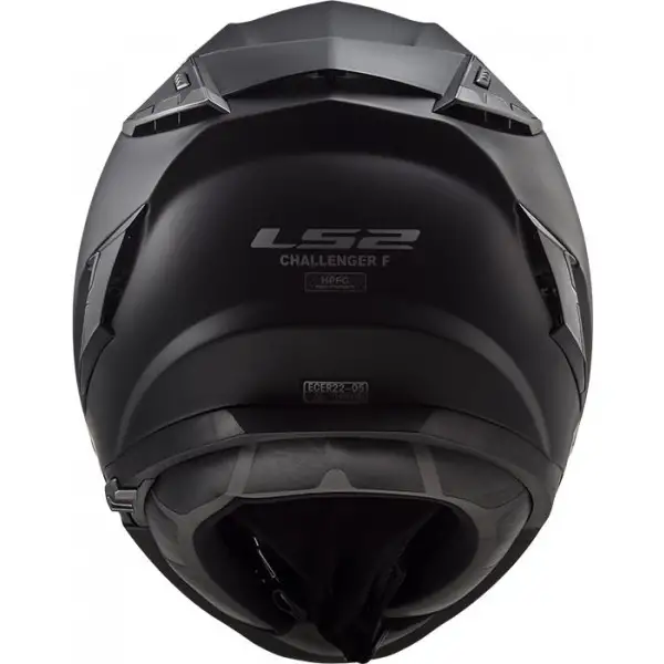 Casco Integrale LS2 FF327 CHALLENGER SOLID Nero opaco