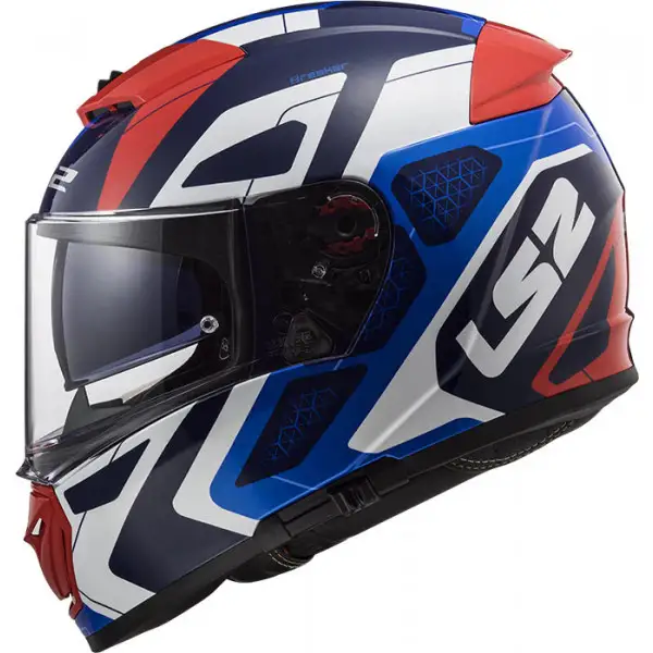 Casco Integrale LS2 FF390 BREAKER ANDROID Blu Rosso