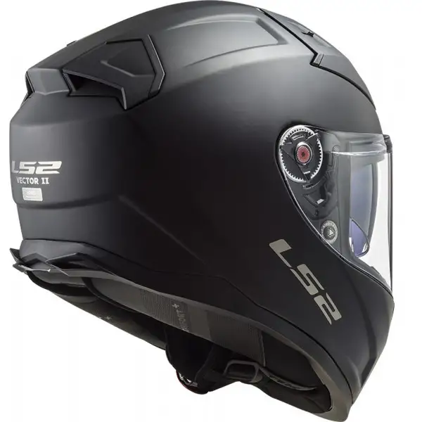 Casco integrale LS2 FF811 VECTOR II in fibra Nero opaco