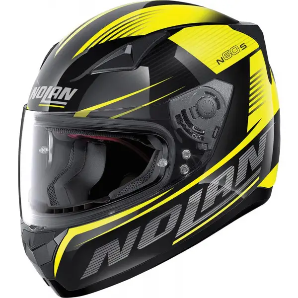 Casco integrale Nolan N60-5 MOTRICO Nero Giallo