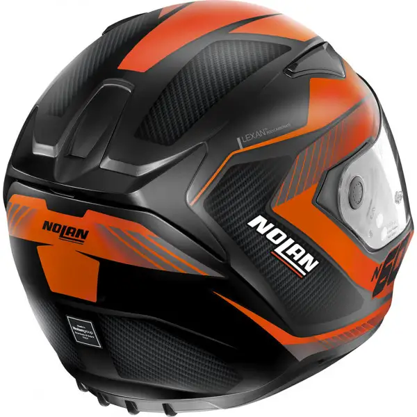 Casco integrale Nolan N60-5 VELES Nero opaco Arancio