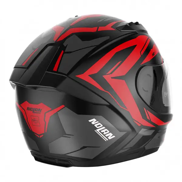 Casco integrale Nolan N60-6 ANCHOR Rosso Nero Opaco