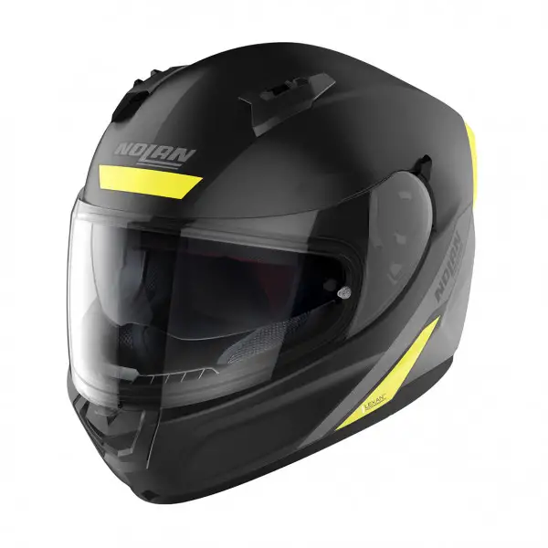 Casco integrale Nolan N60-6 STAPLE Giallo Nero Opaco