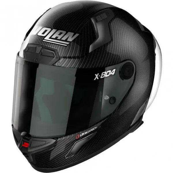 Casco integrale Nolan X-804 RS Ultra Carbon PURO in carbonio Lucido