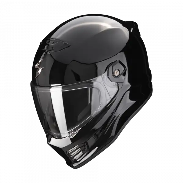 Casco integrale Scorpion COVERT FX SOLID in fibra Nero