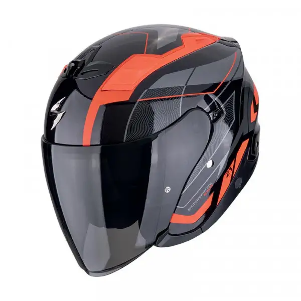 casco integrale Scorpion EXO-Z1 Vue nero rosso