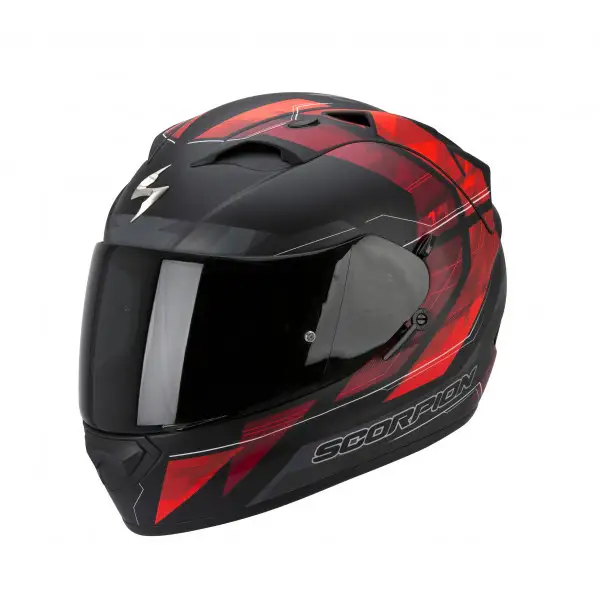 Casco integrale Scorpion Exo 1200 Air Hornet Nero Rosso