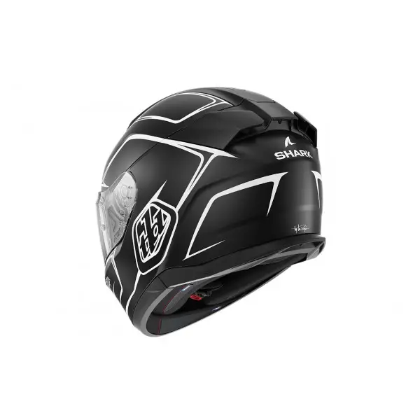 Casco integrale Shark D-SKWAL 3  DRONE Mat Nero Bianco Nero