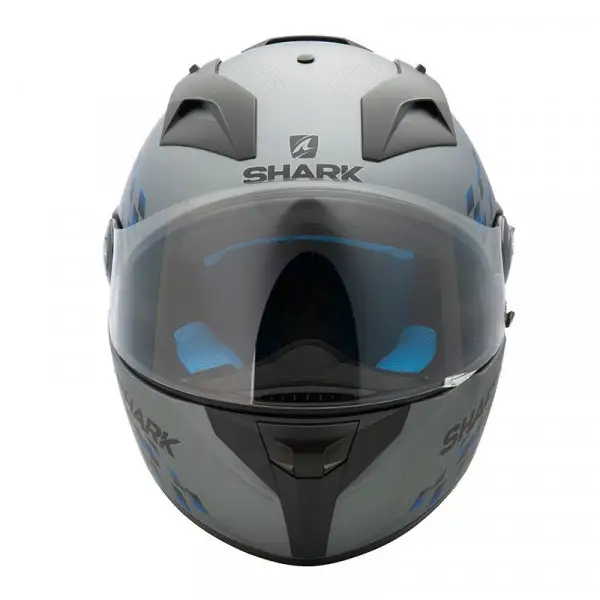 Casco integrale Shark Explore-R Arachneus in fibra argento opaco