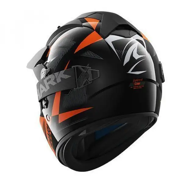 Casco integrale Shark Explore-R Cisor nero arancio