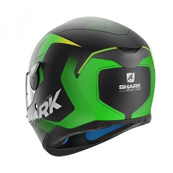 Casco integrale Shark SKWAL Trion Mat nero verde