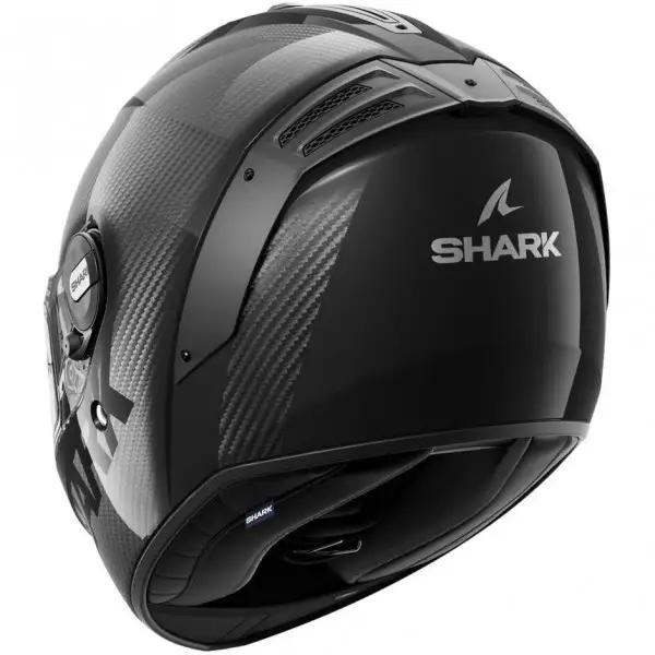 Casco integrale Shark SPARTAN RS CARBON SKIN VISOR IN THE BOX in fibra Carbon Antracite Carbon