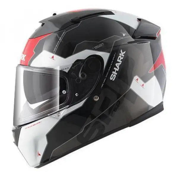 Casco integrale Shark Speed-R Series2 Sauer II nero rosso bianco